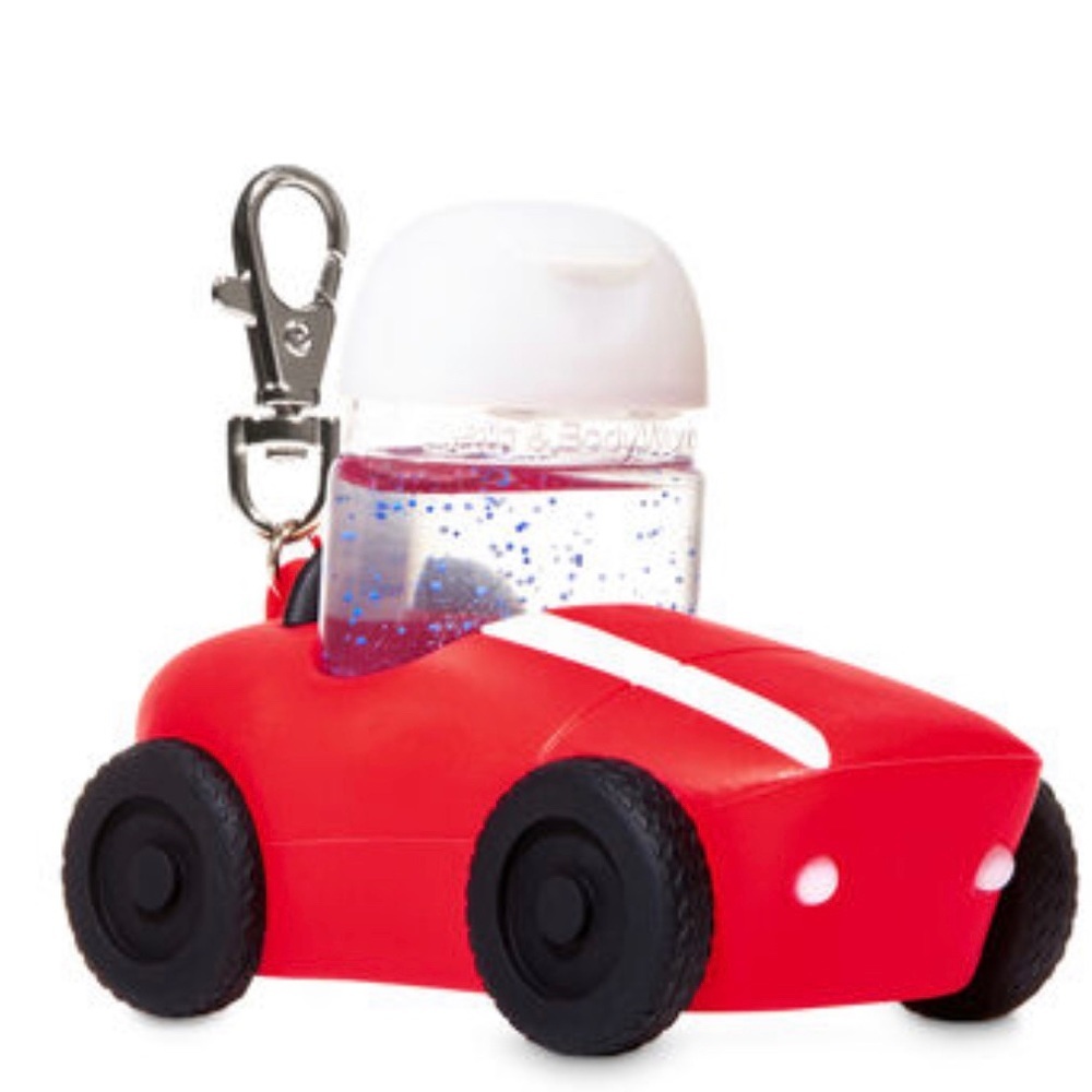 Noise-Making Race Car PocketBac Holder New